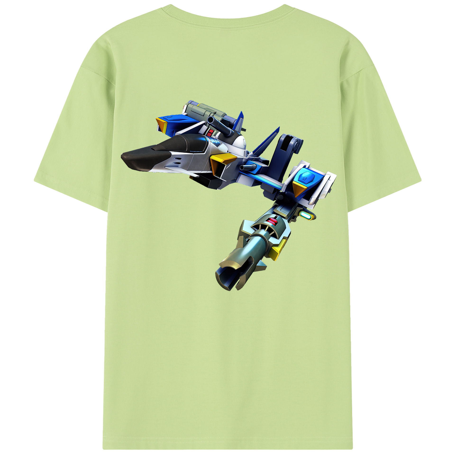 （画像用） 機動戦士ガンダム Mobile Suit Gundam 綿100％半袖Tシャツ（背面プリント）